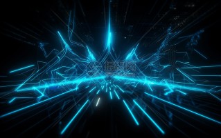 ppt背景图片 科技 暗黑色调科技感十足的PPT模版，适合科技相关行业分享